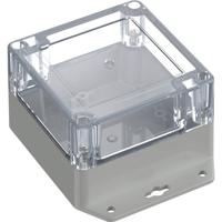 TRU COMPONENTS 6U07090906639 TC-13865260 Industriële behuizing 121.5 x 91.5 x 60 Polycarbonaat Lichtgrijs, Transparant 1 stuk(s)