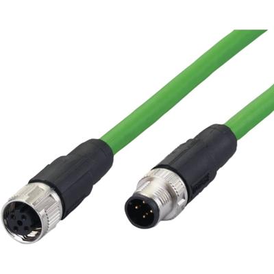 ifm Electronic E12424 Verbindingskabel Aantal polen (sensoren): 4, 4 Stekker, recht, Bus, recht 20 m 1 stuk(s)