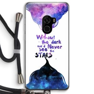 Stars quote: Xiaomi Mi Mix 2 Transparant Hoesje met koord