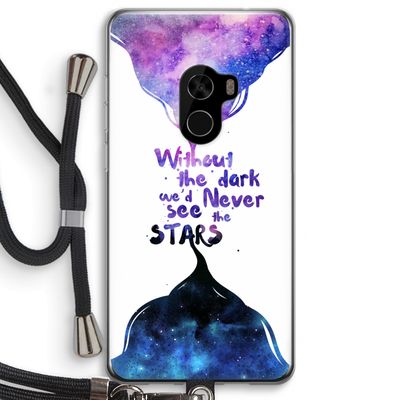 Stars quote: Xiaomi Mi Mix 2 Transparant Hoesje met koord