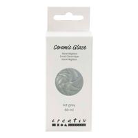 Creativ Company Keramiek glazuur 984-1101 c dekkend art grey - 60ml