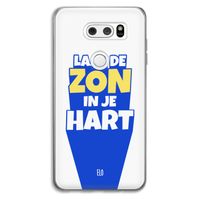 Laat de zon in je hart: LG V30 Transparant Hoesje