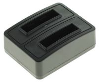 Duo oplader voor 2 camera accu's Sony NP-BG1 en NP-FG1 Duo oplader voor 2 camera accu's Sony NP-BG1 en NP-FG1