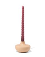 HEMA Kandelaar 10.8x7.5cm keramiek bruin (bruin)