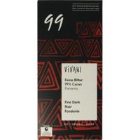 Vivani Chocolade puur delicaat 99% Panama bio