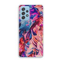 Pink Orchard: Samsung Galaxy A73 Transparant Hoesje