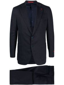 Incotex costume slim à veste à simple boutonnage - Bleu