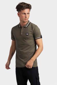 Quotrell Couture Avergne Polo Heren Donkergroen/Zwart - Maat XS - Kleur: Donkergroen | Soccerfanshop