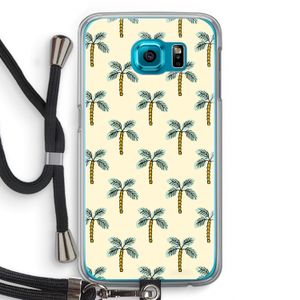 Paradise: Samsung Galaxy S6 Transparant Hoesje met koord
