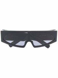 Rick Owens lunettes de soleil Gene à monture rectangulaire - Noir