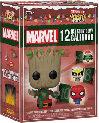 Marvel Comics 2024 Funko Pop 12-Day Advent Calender
