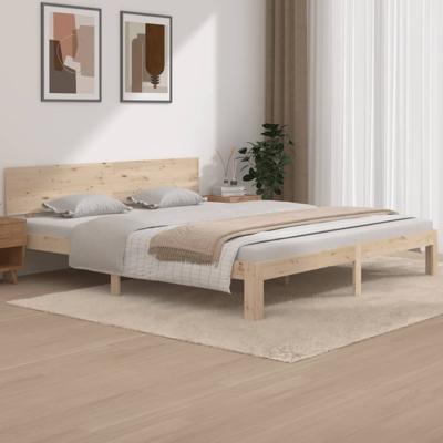Bedframe massief hout 180x200 cm