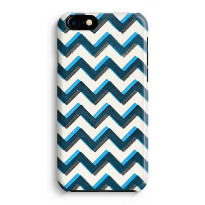 Onderbroken lijn: Volledig Geprint iPhone 7 Plus Hoesje