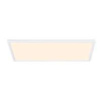 Nordlux Harlow plafondlamp - 59.5x29.5x2.3cm - IP44 - led - Plastic Wit 2110496101 - thumbnail