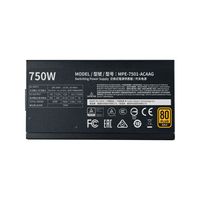 Cooler Master MWE Gold 750 - V2 power supply unit 750 W 24-pin ATX ATX Zwart - thumbnail
