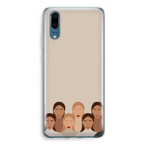 Girls girls girls: Huawei P20 Transparant Hoesje