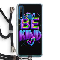Be Kind: Huawei P20 Lite (2019) Transparant Hoesje met koord