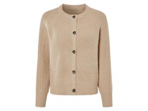 esmara Gebreid dames vest (Beige, L (44/46))