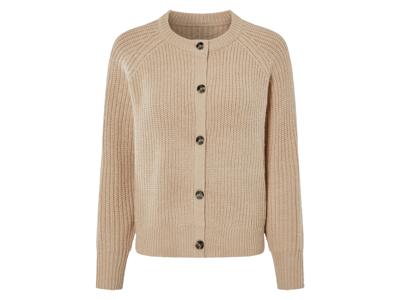 esmara Gebreid dames vest (Beige, XS (32/34))