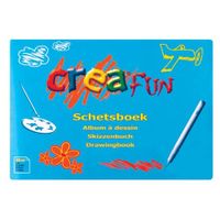 Creafun Schetsboek A4 - thumbnail