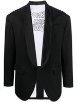 DSQUARED2 veste de smoking à simple boutonnage - Noir