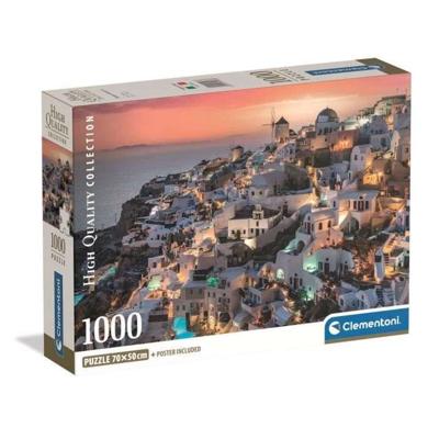 CLEMENTONI - Compact 1000 stukjes - Tinten van Santorini