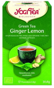 Yogi Tea Green Tea Ginger Lemon