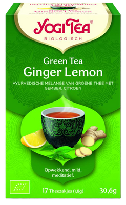 Yogi Tea Green Tea Ginger Lemon
