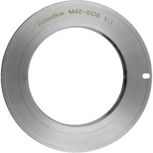 Fotodiox Pro Lens Mount Adapter - M42 naar Canon EOS (EF/EF-S) Mount