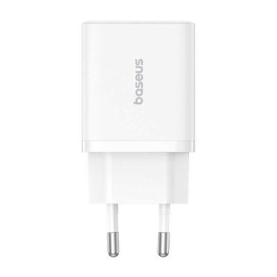 Baseus P10111404213-00 Cube USB-C / USB-A 30W lichtnetlader Wit