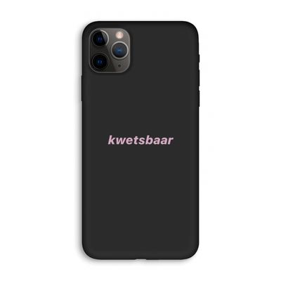 kwetsbaar: iPhone 11 Pro Max Biologisch afbreekbaar hoesje