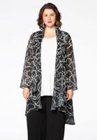 Yoek Vest TIFFANY | Zwart | Maat 50/52