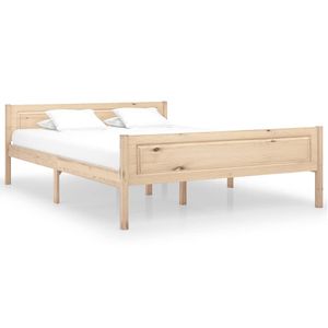 Bedframe massief grenenhout 140x200 cm