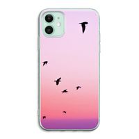 Fly away: iPhone 11 Transparant Hoesje