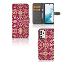 Wallet Case Samsung Galaxy A23 Barok Pink