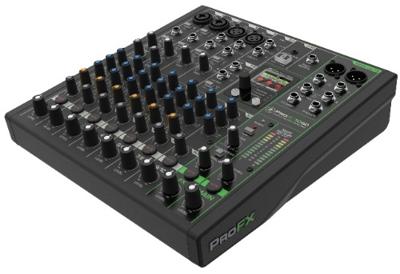 MACKIE ProFX10GO 10 kanaals mixer op accu