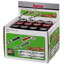 Hama FL-200 Zwart, Grijs, Rood Lantaarn aan hoofdband LED