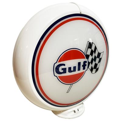 Gulf Race Vlag Logo Benzinepomp Bol - PVC Lensen - Officieel Gelicenseerd