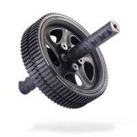 Matchu Sports Ab wheel - Zwart - 30cm - Ø 18.5cm - thumbnail
