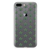 Weed: iPhone 8 Plus Transparant Hoesje