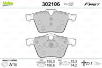 Valeo Remblokset 302106