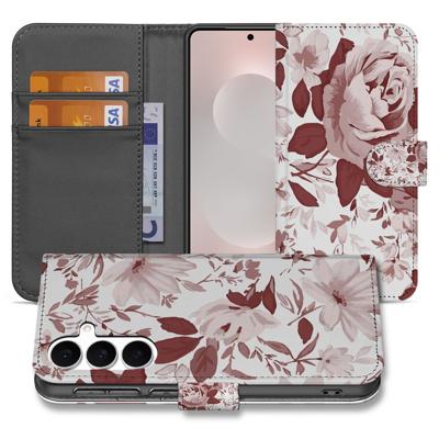 Hoesje Samsung Galaxy S25 FE Watercolor Flowers Hoesje Samsung Galaxy S25 FE Watercolor Flowers