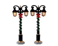 Splendid Lights Set Of 2 B/O (4.5V) - Lemax