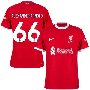 Liverpool Dri Fit ADV Authentic Shirt Thuis 2023-2024 + Alexander-Arnold 66