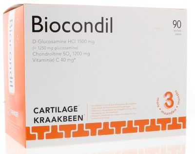 Trenker Biocondil chondroitine/glucosamine (90 Sachets)