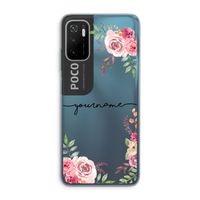 Rozen: Xiaomi Poco M3 Pro 5G Transparant Hoesje