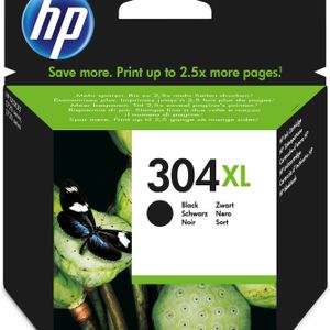 HP 304XL Origineel Hoog (XL) rendement Zwart