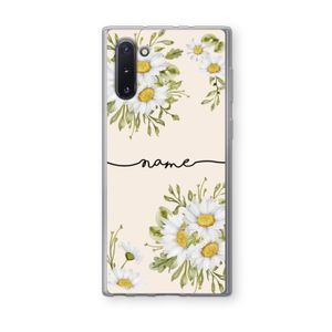 Daisies: Samsung Galaxy Note 10 Transparant Hoesje