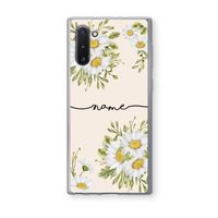 Daisies: Samsung Galaxy Note 10 Transparant Hoesje
