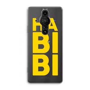Habibi Majorelle : Sony Xperia Pro-I Transparant Hoesje